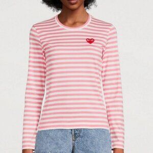 PLAY COMME DES GARÇONS women's long-sleeved sweater small LIKE NEW!!